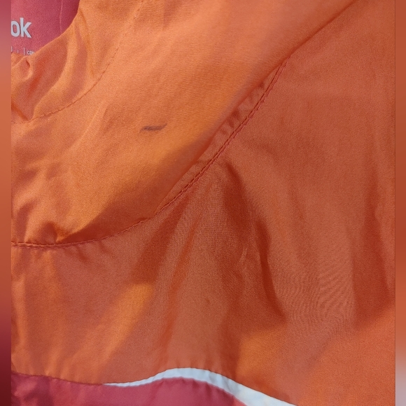 Reebok windbreaker pink and orange size xlarge - Picture 3 of 5